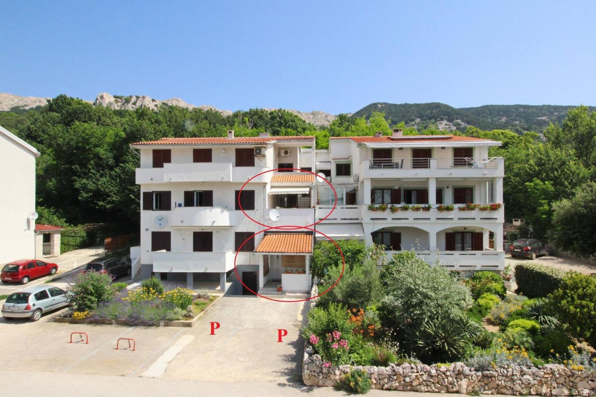 Apartments Karamarko 巴斯卡 外观 照片